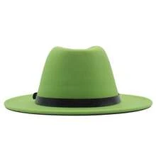 新款英式女士爵士帽,秋冬季時尚羊毛頭巾及女士毛氈礎斯蒂帽