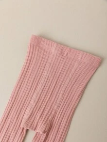 1對幼童女生春秋純色休閒打底褲,1-2/2-3/3-8/8-12歲適用