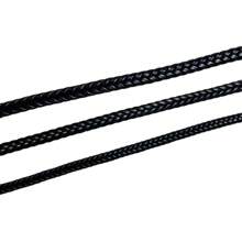 2米/卷6/8/10mm編織pu皮繩線頸鍊繩,適用於珠寶製作diy手鐲日常男女配戴 - 黑色 - 查看 6