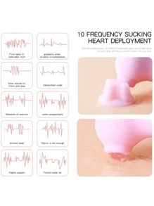 Pocotó Lilo Rosa Succionador De Clítoris 10 Modos Pulso En Silicona