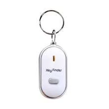 Smart Key Finder, Voice Control Locator, Anti-Lost Alarm, Whistle To Find Keys - White - View 3
