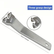 2pcs 9523 Angle Grinder Wrench Sand Wheel Tool, Compatible With 100 Angle Grinder - Silver - View 5