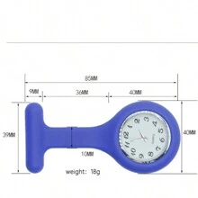 Ever Move Minimalistische digitale Silikon Krankenschwesteruhr für Frauen, Quarz Armbanduhr Hersteller Uhr Öl Schöne Krankenschwester Studentenuhr