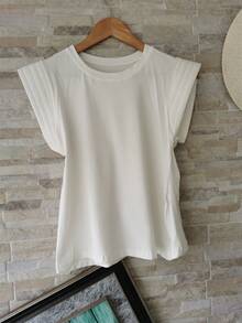 Women Tops - 白色 - 查看 2