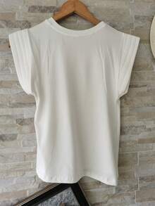 Women Tops - 白色 - 查看 3