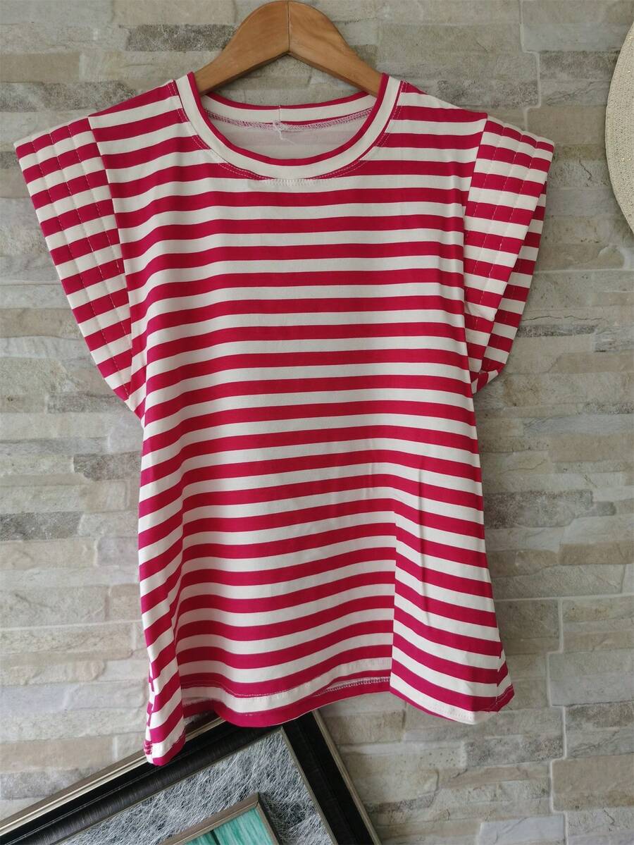 Women Tops - Màu Hoa hồng đỏ - Xem 1