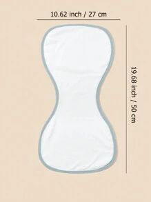 3 件裝毛圈布嬰兒打嗝布,尺寸 50*27 厘米,柔軟、吸水、舒適。 3 件裝毛圈布嬰兒打嗝布,尺寸 50*27 厘米,柔軟、吸水、舒適。 - 白色 - 查看 6