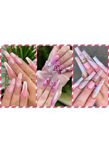 Pegamento De Uñas, Pegamento Profesional Duradero Para Consejos De Uñas De Acrílico, Súper Adhesión Para Uñas De Acrílico Y Papel De Prensa, Pegamento De Uñas Adhesivo Para Consejos De Uñas Falsas 0.07 Onzas / Piezas (6 Piezas) - transparente - Ver 4