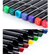 SET Touch Pens 24 Pcs Markers 24 Different Colors Double Tip - Multicolor - View 4