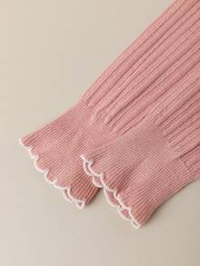 1對幼童女生春秋純色休閒打底褲,1-2/2-3/3-8/8-12歲適用