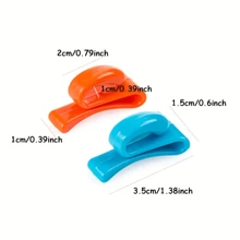 2 件便携式迷你钥匙挂钩适用于包包轻便实用单肩包挂钩可重复使用挂钩礼品包礼物情人节 - 彩色 - 查看 8