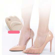 Women's Thin Forefoot Pads For High Heels, Non-Slip Cushion To Prevent Pain And Friction, Half-Size Insole (Non-Adhesive)