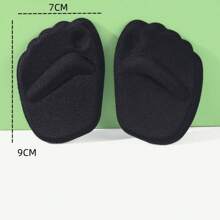 Women's Thin Forefoot Pads For High Heels, Non-Slip Cushion To Prevent Pain And Friction, Half-Size Insole (Non-Adhesive)