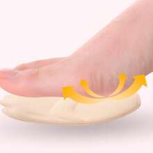 Women's Thin Forefoot Pads For High Heels, Non-Slip Cushion To Prevent Pain And Friction, Half-Size Insole (Non-Adhesive)