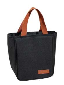 午餐袋加厚牛津布鋁箔保鮮保溫袋野餐冰包上班族帶飯午餐包手提便當包 一個裝