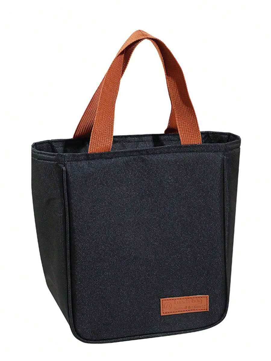 午餐袋加厚牛津布鋁箔保鮮保溫袋野餐冰包上班族帶飯午餐包手提便當包 一個裝