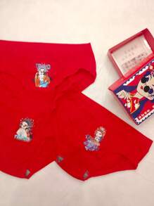 PANTALETA ROJO 3 PZ 14-16 AÑOS - Rojo - Ver 2