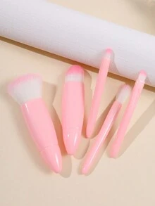 5件套化妆刷套装，包含散粉刷、粉底刷、眼影刷，带镜子，刷毛柔软，专业美妆工具，化妆刷套装，化妆刷套装，化妆刷套装，全套化妆工具，化妆刷套装，全套化妆工具，化妆刷套装，化妆刷套装，化妆礼盒套装