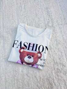 Women T-Shirts - trắng - Xem 4