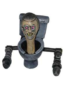 GmShop Juguete Skibidi Toilet inodoro wc Grande - Multicolor - Ver 2