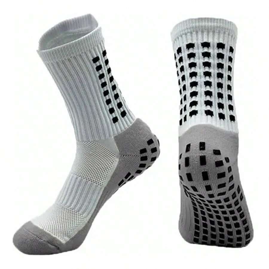 Trusox Type Non-Slip Medium Sock 7 Quality Colors - White - View 1