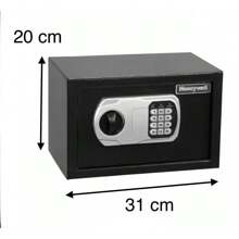 Caja de Seguridad Digital de Acero caja fuerte Honeywell - Negro - Ver 3