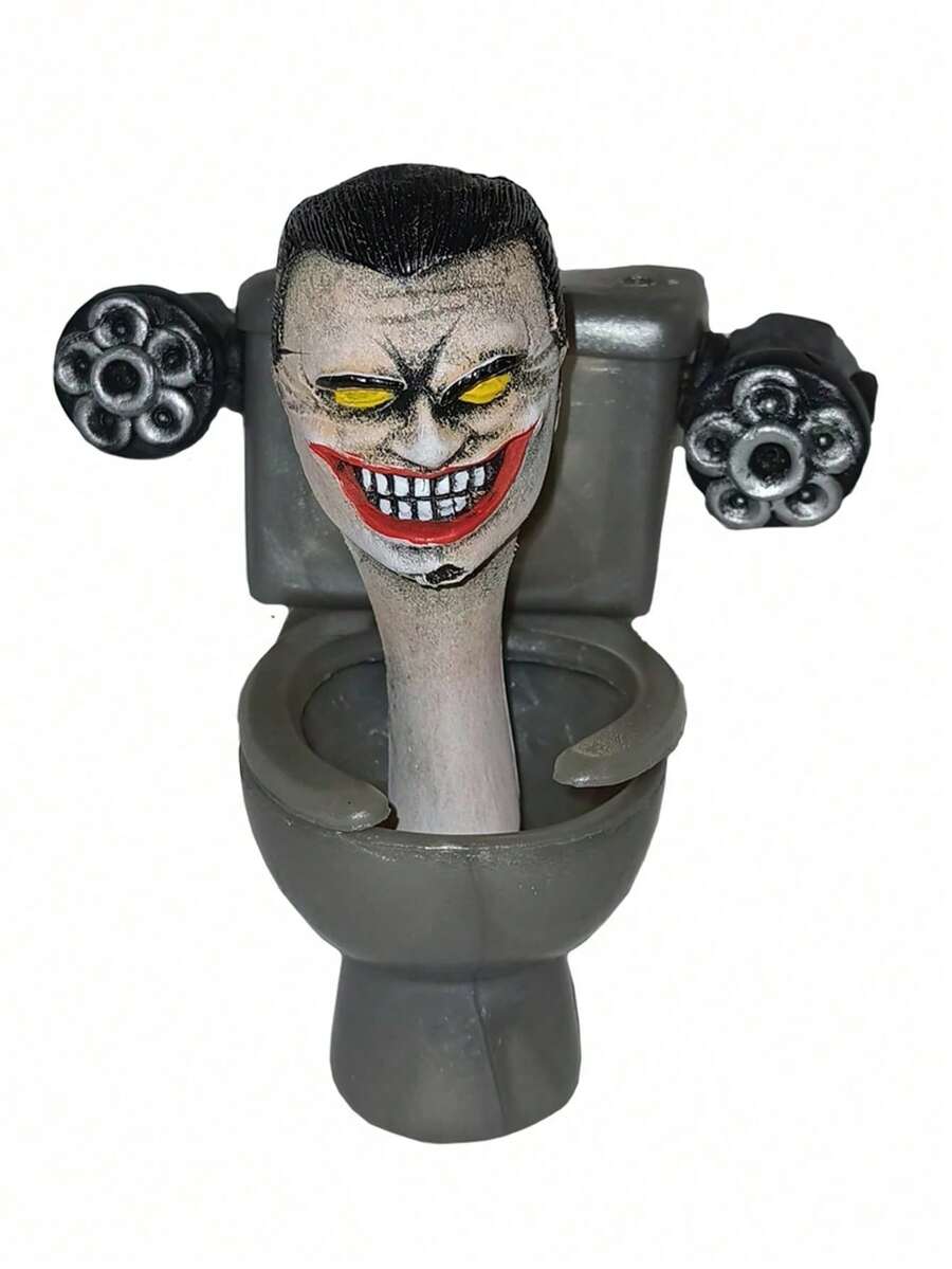 GmShop Juguete Skibidi Toilet inodoro wc Grande - Multicolor - Ver 1