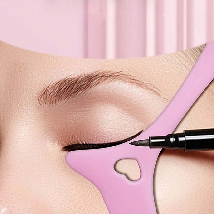 Eyeliner Auxiliary,1Pc Silicone Eyeliner Guide Eyeliner Aid Makeup
