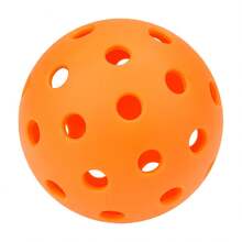 10pcs Pickleball 40 Holes Outdoor Ball 74mm - Orange - View 10