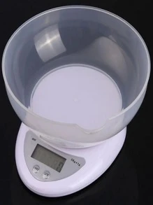 Bascula Gramera Para Cocina 5kg Frutas Verduras - Blanco - Ver 1