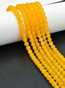 100 件 8 毫米彩色水晶玻璃散珠隔珠，时尚 DIY 手链项链珠宝制作工艺用品 - 1串100顆 - 查看 17