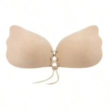 Brasier Invisible Push Up Strapples Adhesivo Levanta Busto
