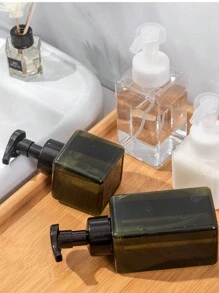 1 件方形泡沫瓶幫浦分配器,適用於浴室沐浴露、洗手液、護髮素、化妝品包裝、乳液分配瓶