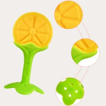 1 Pieza Mordedor De Naranja Para Bebé - Multicolor - Ver 3