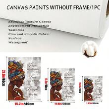 1 cái/bộ Mỗi ngày tranh sơn dầu Treo tranh , Treo tranh Trang trí Đối với Nhà  Phòng tắm Phòng ngủ , Hiện đại Trang trí Bức tranh , Khung trang trí Đã Bao gồm - màu đen - Xem 7