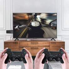 2.4G Wireless Video Game Stick 64GRemote Control Console Lite Retro 2 Joystick Controller For Adults And Kids - Black - View 7