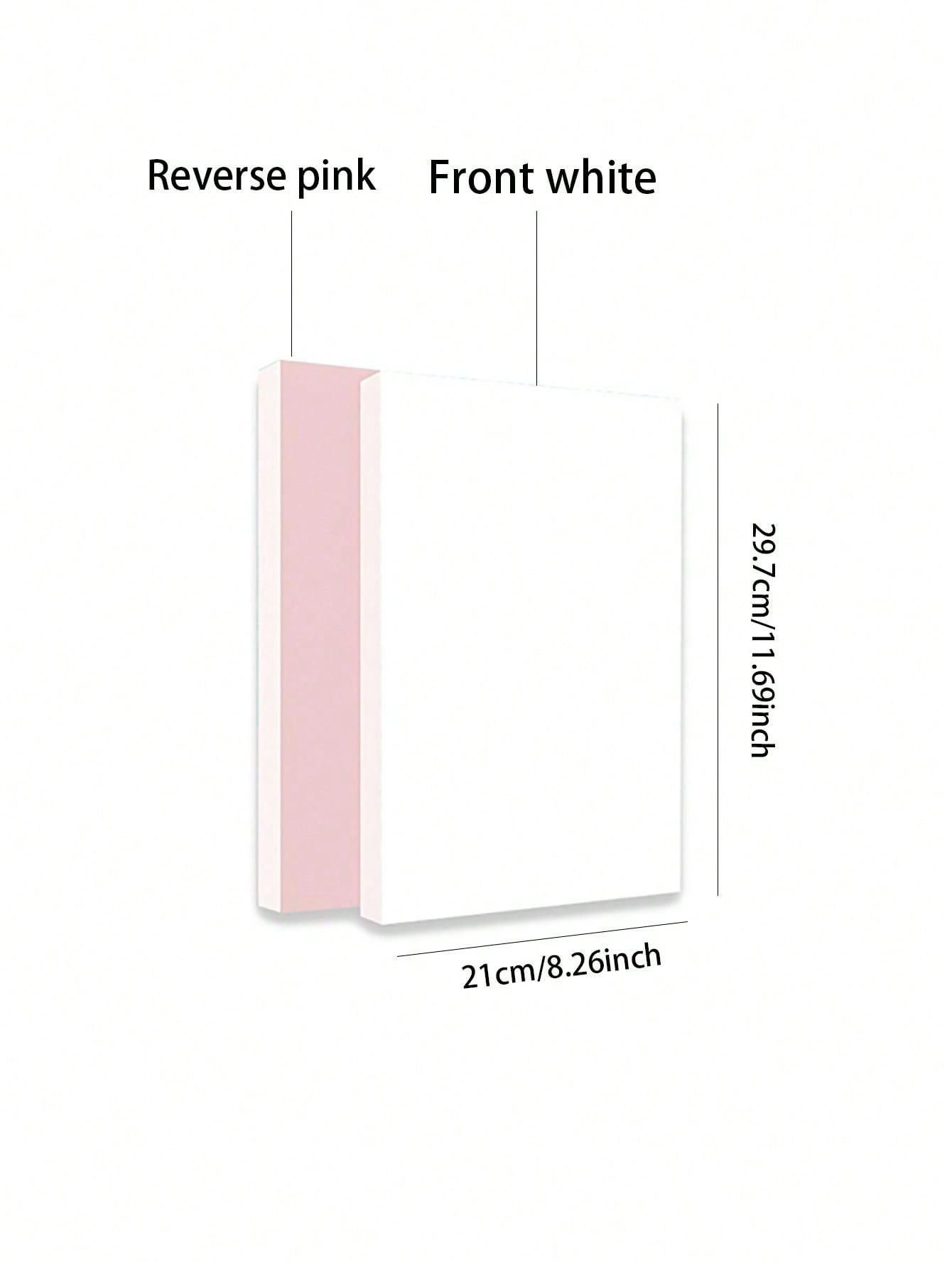 15sheets A4 Sublimation Heat Transfer Paper For Clothes & Mugs, Multi