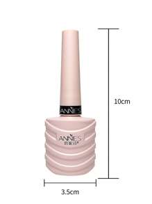 annies 10毫升/1瓶水晶磁性猫眼指甲油凝胶，带全息反光和闪粉效果封层，半永久性，可卸除，适合美甲沙龙使用 - 銀色 - 查看 2