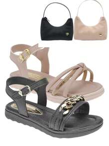 Club Happy Calcados Kids Flat Sandals - Multicolor - View 1