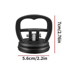 Dent Puller, Car Dent Puller Remover Tool, Car Dent Repair Kit, Strong Suction Cup for Car Repair, Screen, Glass, Objects Moving - Black - View 2