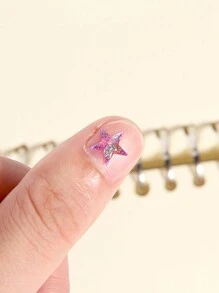 1pc Non-Random Shiny Star 3d Sticker Back To School