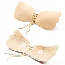 Brasier Invisible Push Up Strapples Adhesivo Levanta Busto