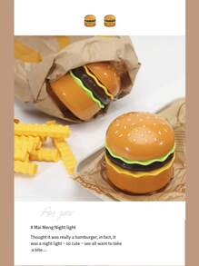 Creative Burger Lamp - Brown - View 4