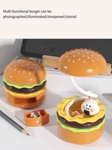 Creative Burger Lamp - Brown - View 3
