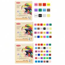 12入組雙頭壓克力標記筆組,防水柔軟刷子繪畫筆,適用於繪圖、素描、藝術和學生用品