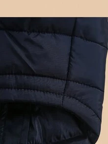 1pc Green Waterproof Pet Jacket, Dog Clothes, Ski Jacket - Green - View 8