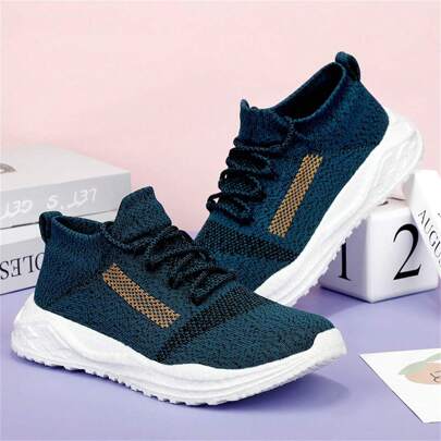 2023 New Fall Children's Boys' Sports Mesh Big Kids' Casual Shoes