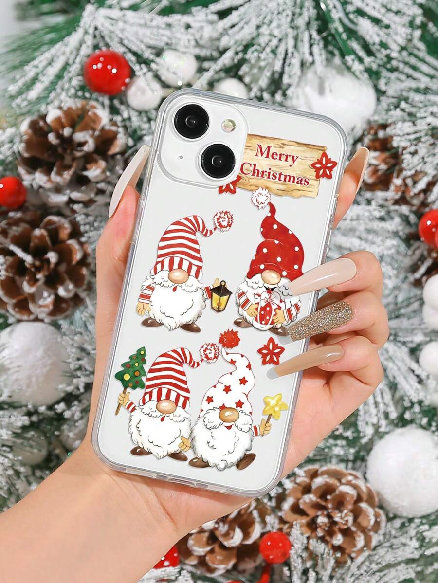 1個聖誕老人印花手機殼，適用於iPhone - 彩色 - 查看 1