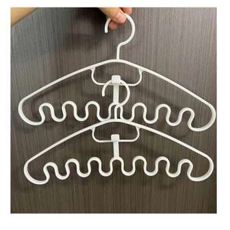 10pcs Hanger For Tank Tops, Bra, Belt, Student Dormitory Clothes Storage, Clothes Drying Rack With Non-slip Design