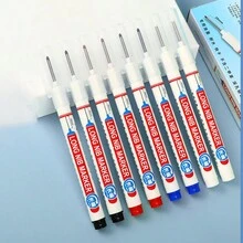 GuangNa 4pcs/set Multipurpose Grease Pencil, Ideal For Woodworking, Deep Hole & Construction - Gold - View 4